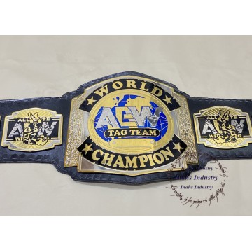  AEW Tag Team World Championship Wrestling Belt Adult Size 