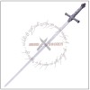 Harry Potter Gordic Gryffindor Fantasy Sword With Leather Sheath & Wooden Stand